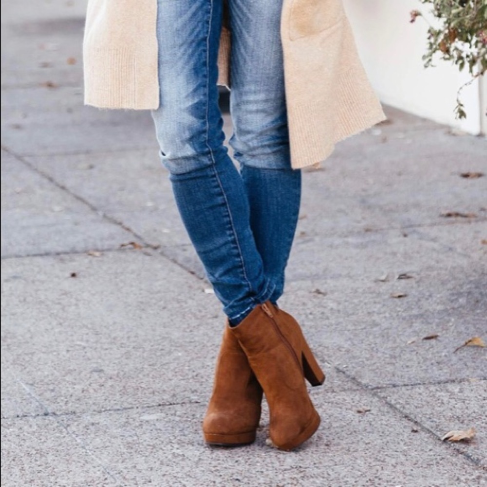 Chestnut Ankle Boots